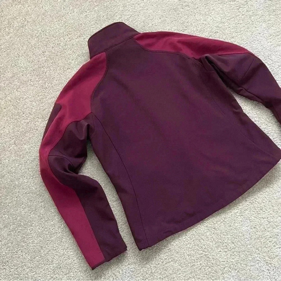 Marmot Alsek 2 Tone Mock Neck Full Zip Outdoor Jacket Soft Shell Women Size XL, - Picture 14 of 15